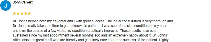 Integrative Medicine Annapolis MD John Calvert Screenshot Testimonial